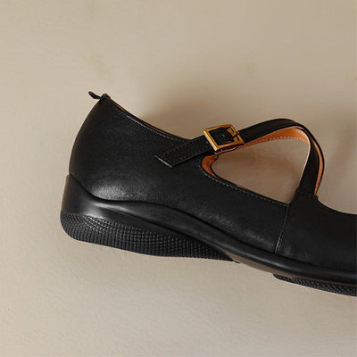 Isabeau - Comfortable Soft Bottom Mary Jane Shoes